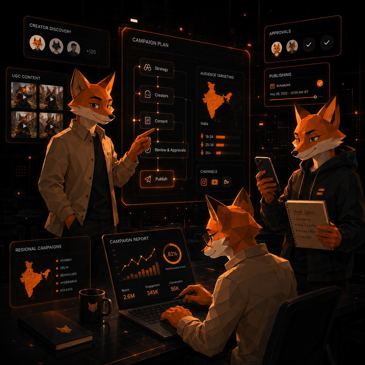 Beyond Folks influencer marketing — South Indian creators for brands across India