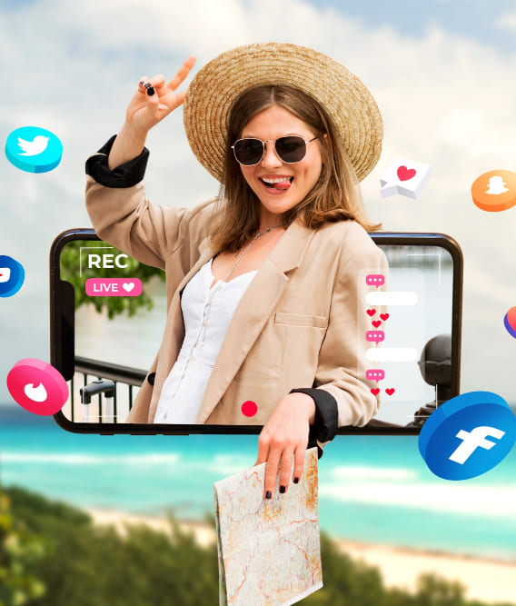 Guide illustration for what influencer marketing is and how it works
